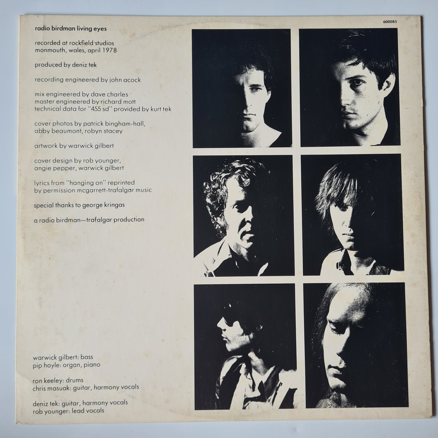 Radio Birdman - Living Eyes - 1981 - Vinyl Record LP