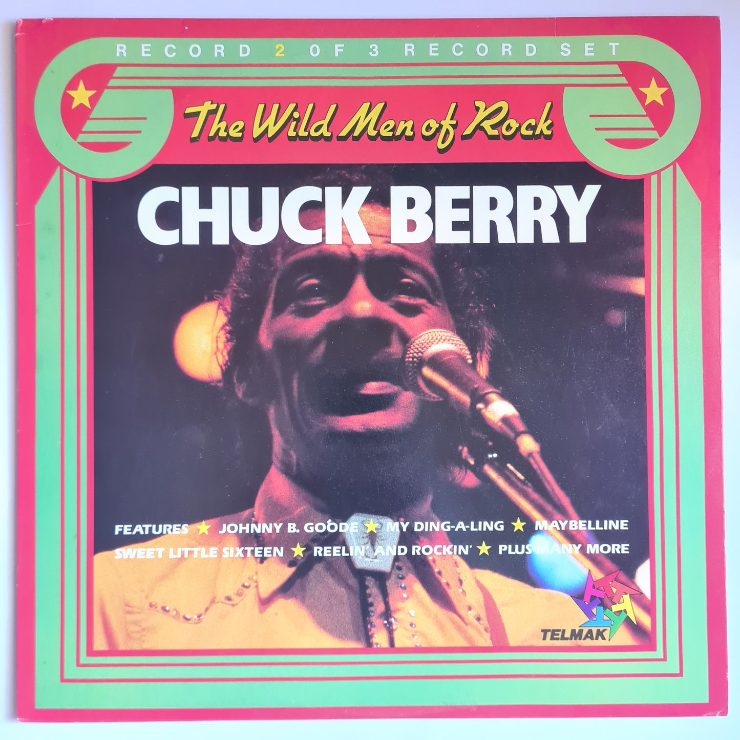 Chuck Berry – The Wild Men Of Rock (Greatest Hits) - 1986 - Vinyl Record LP