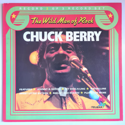 Chuck Berry – The Wild Men Of Rock (Greatest Hits) - 1986 - Vinyl Record LP