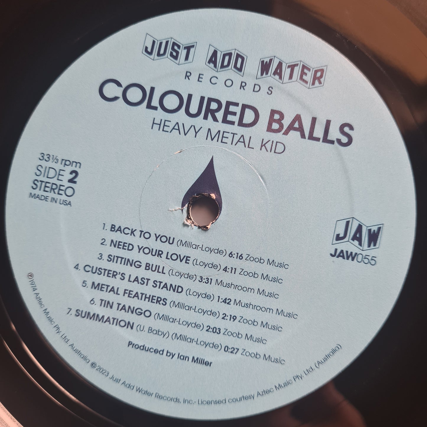 Coloured Balls – Heavy Metal Kid - 1974 (2023 USA Pressing) - Vinyl Record LP