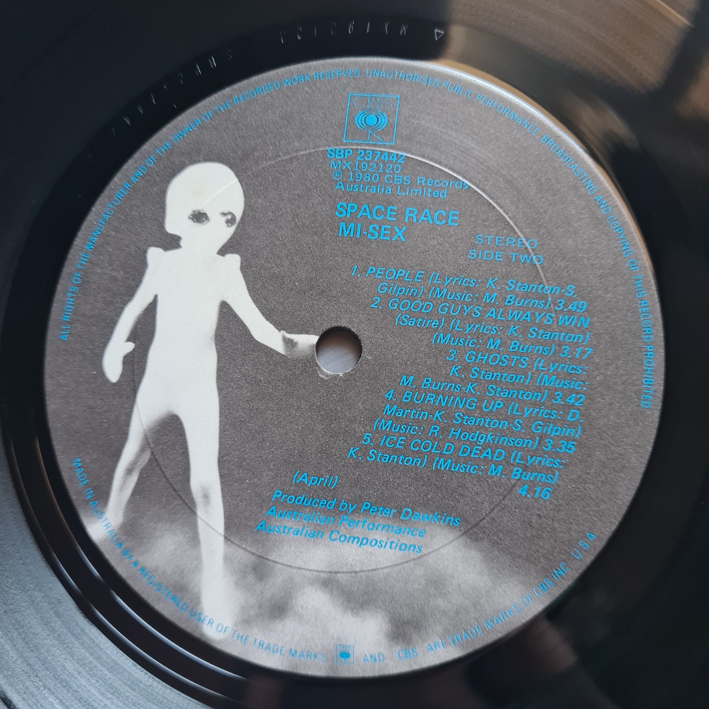 Mi-Sex – Space Race - 1980 - Vinyl Record LP (near mint)