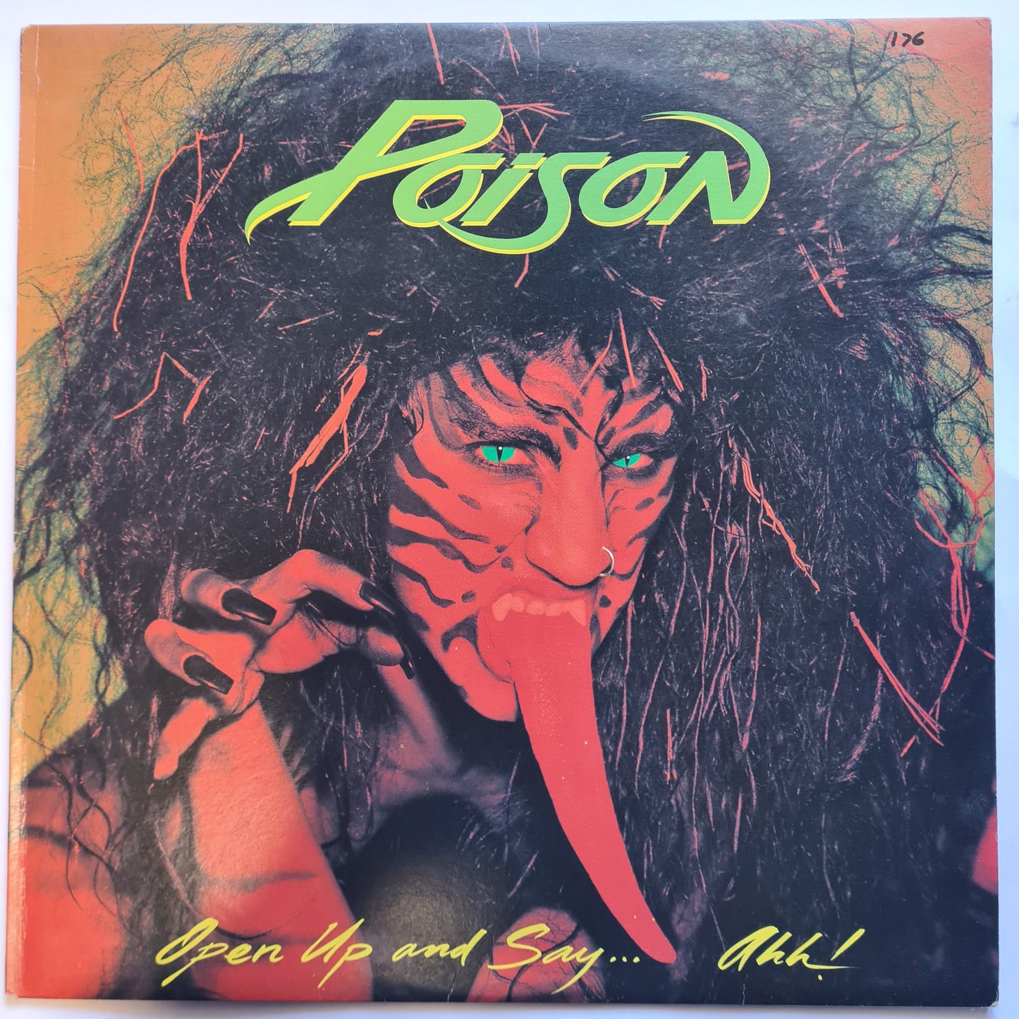 Poison – Open Up & Say... Ahh! - 1988 - Vinyl Record LP