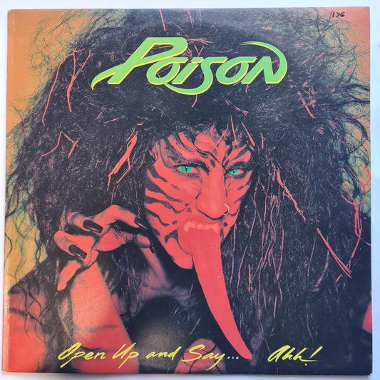 Poison – Open Up & Say... Ahh! - 1988 - Vinyl Record LP