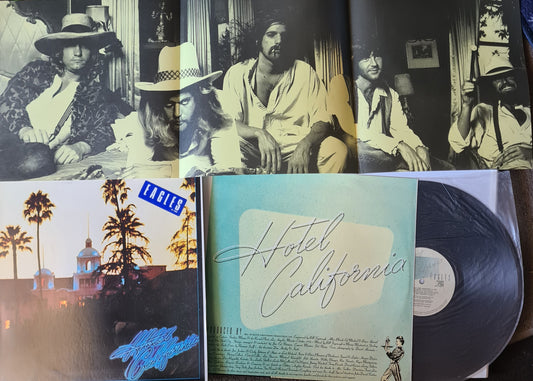Eagles – Hotel California - 1976 (Australian Pressing) - (with poster) - Vinyl Record LP