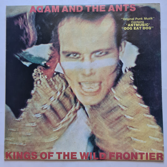 Adam & The Ants - Kings Of The Wild Frontier - 1980 (Philippines Pressing) - Vinyl Record LP (EX)