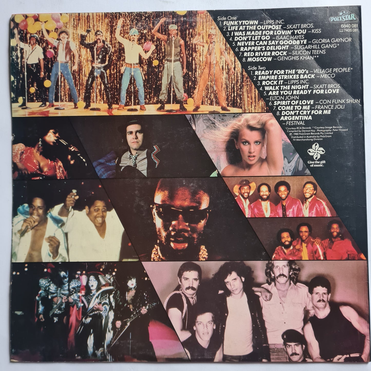 Various Artists (KISS, etc) – Red Alert: 16 Original Disco Hits - 1980 (Red Vinyl) - Vinyl Record LP