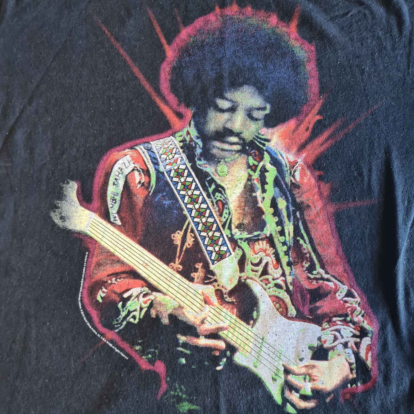 Jimi Hendrix | Black | Size Small T-Shirt