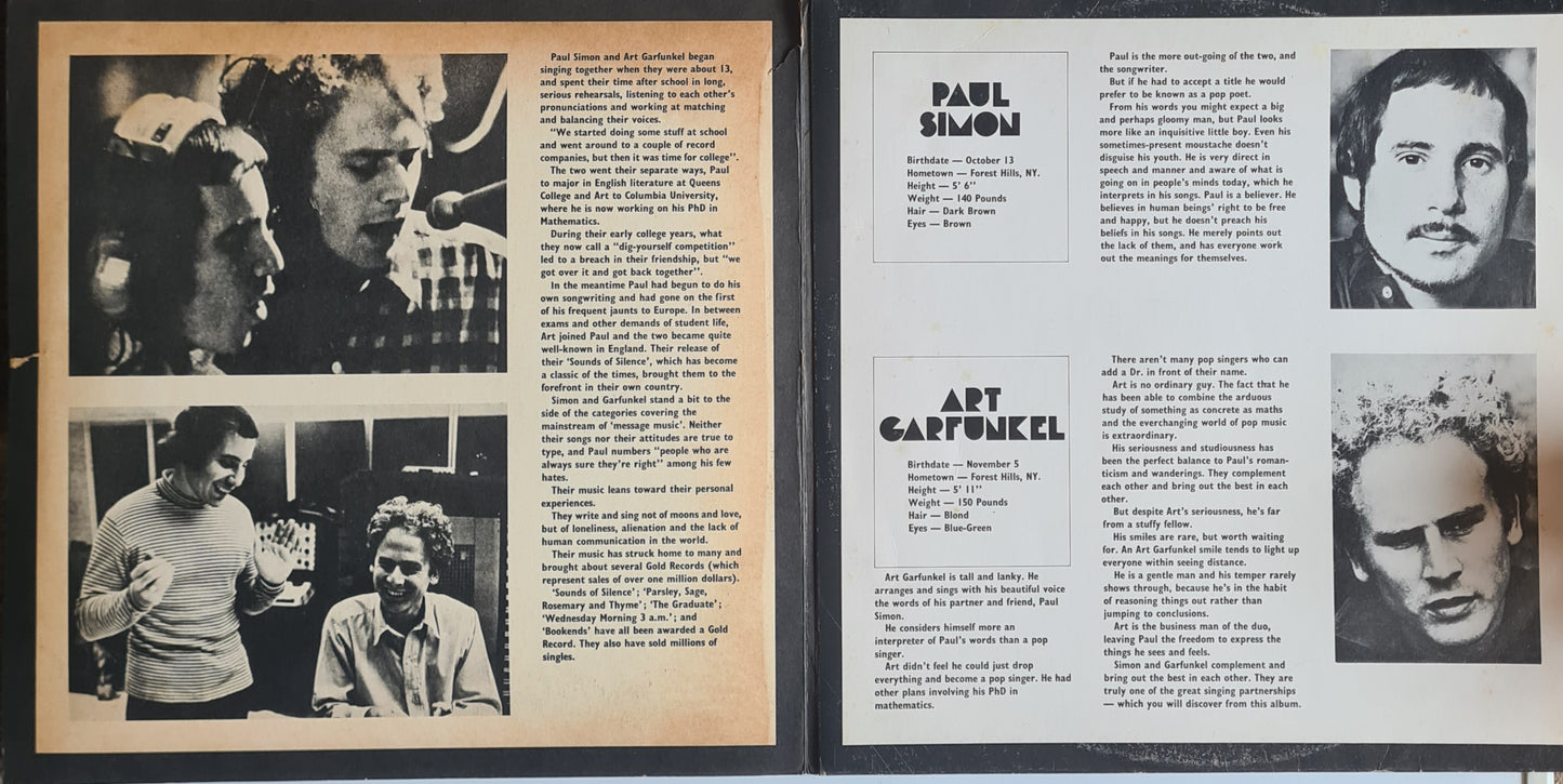 Simon & Garfunkel – Simon & Garfunkel (Greatest Hits) - 1970 - Vinyl Record LP
