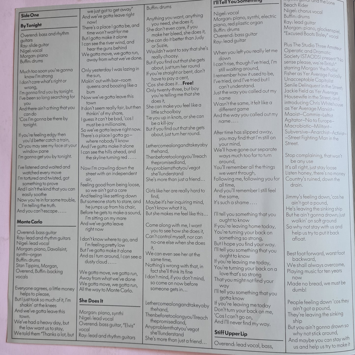 Mott – Drive On - 1975 - Vinyl Record LP