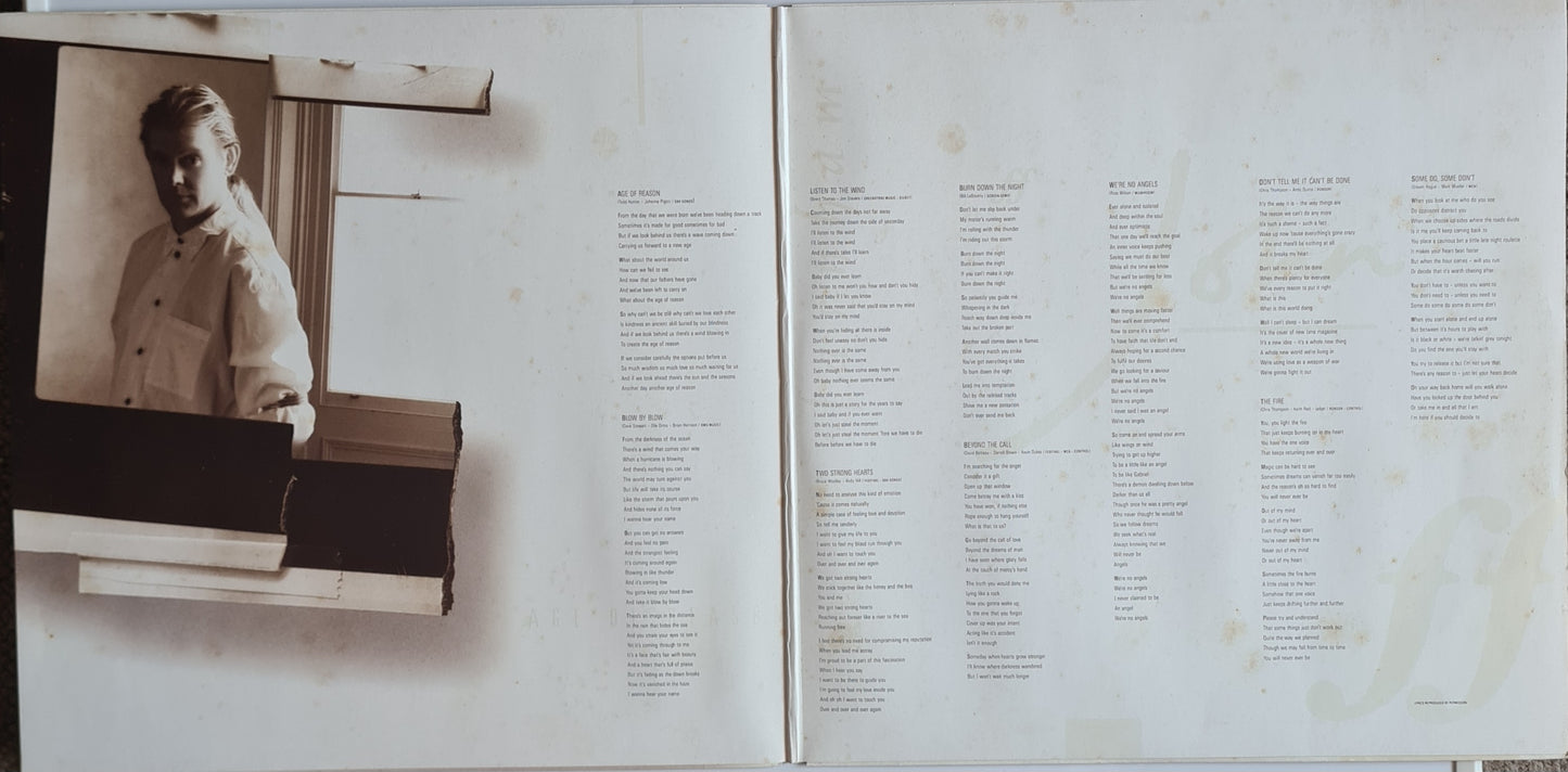 John Farnham – Age Of Reason - 1988 - Vinyl Record LP