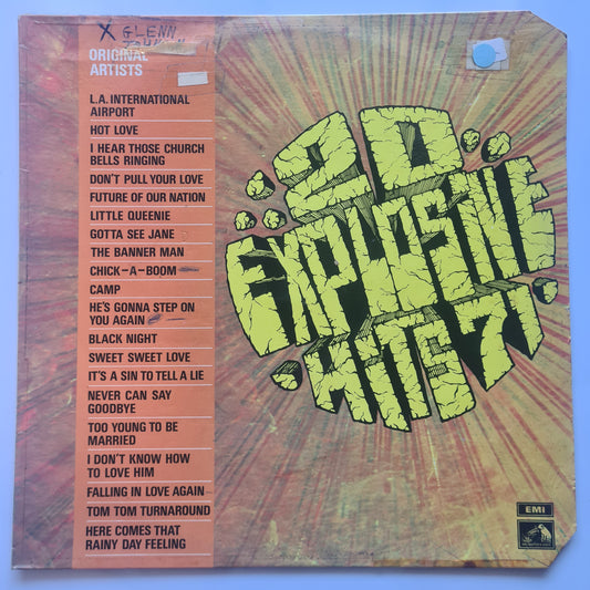 Various Artists - 20 Explosive Hits 71 - 1971 - Vinyl Record LP