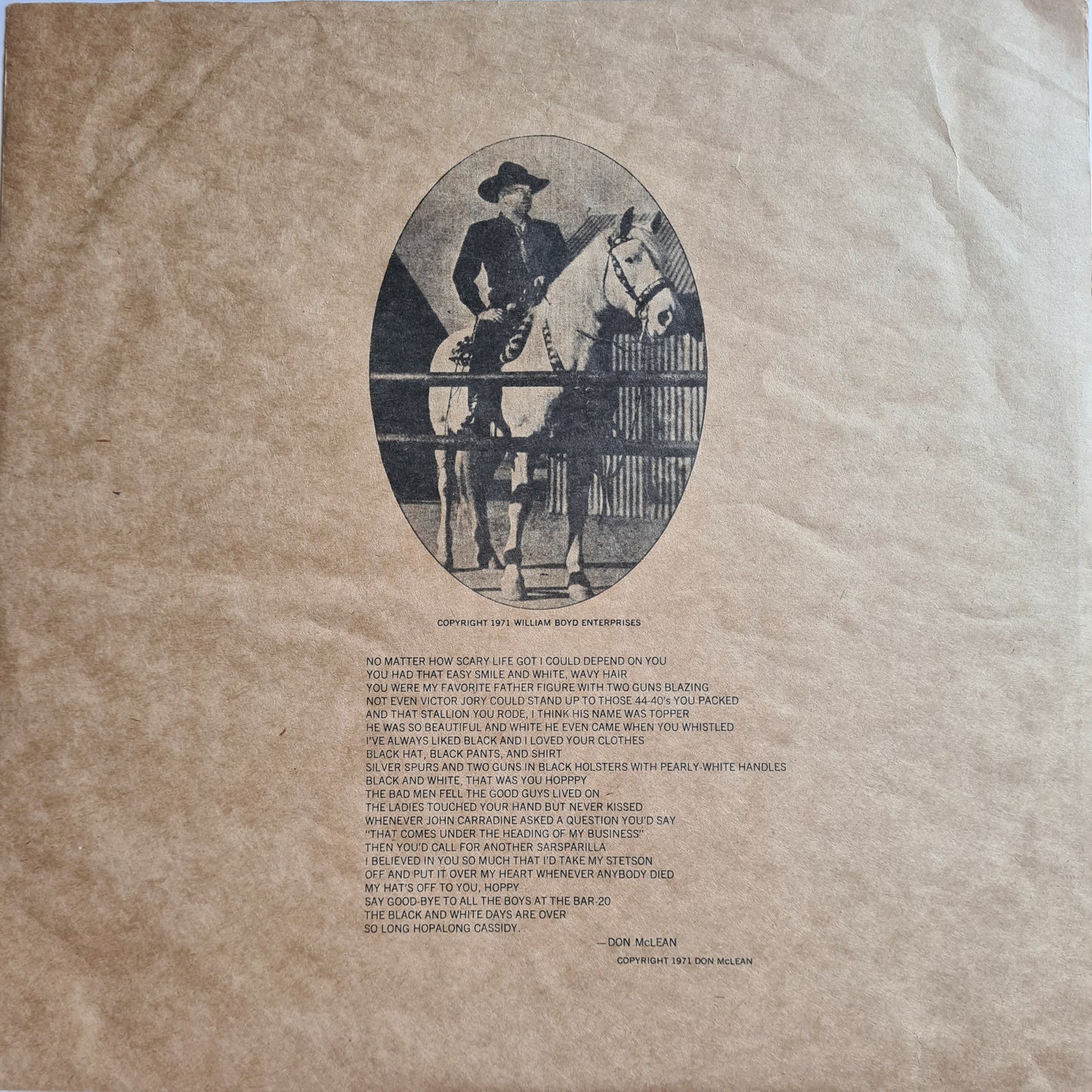 Don McLean – American Pie - 1971 - Vinyl Records LP