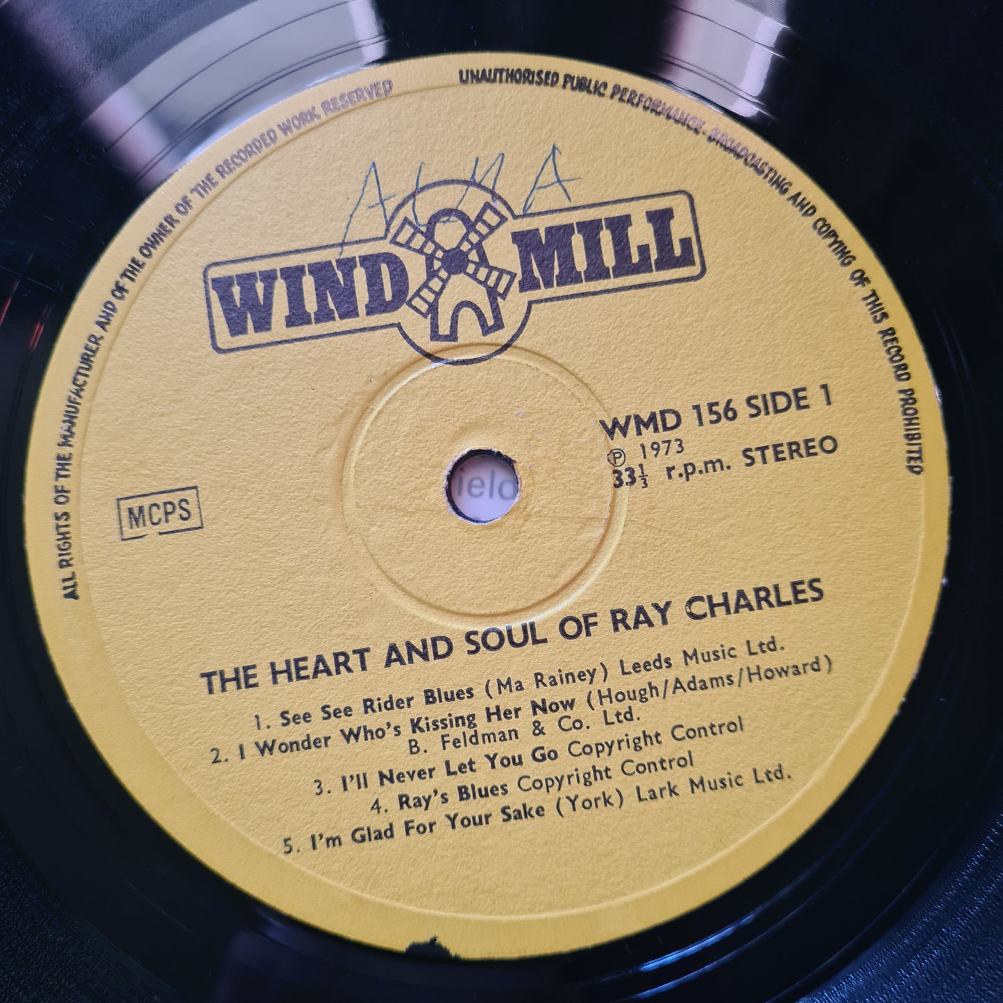 Ray Charles – The Heart And Soul Of Ray Charles- 1973 - Vinyl Record LP