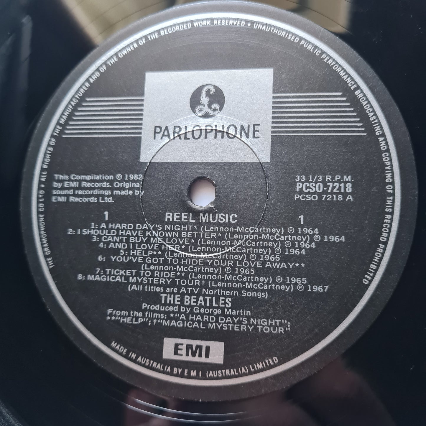 The Beatles – Reel Music - 1982 (Australian Pressing) - Vinyl Record LP (NM)