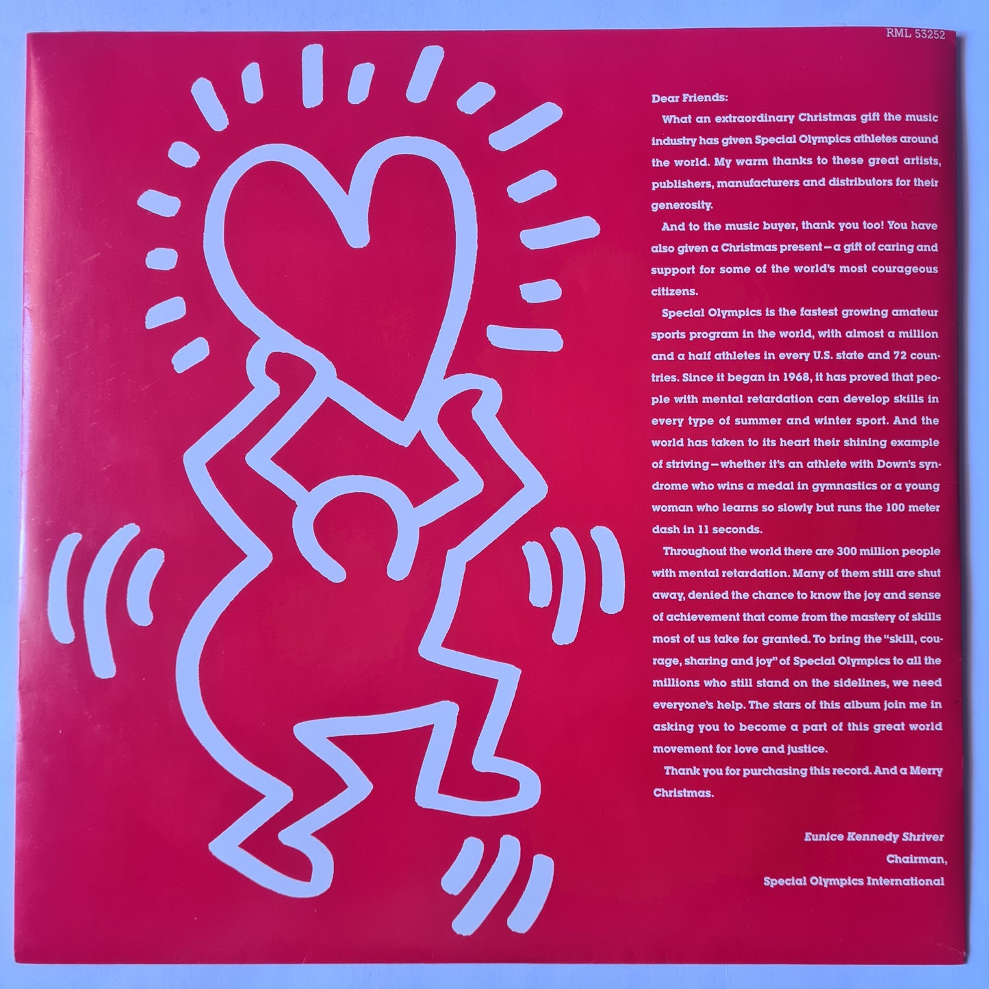 Various (Bon Jovi, U2, Madonna, etc) – A Very Special Christmas - 1987 - Vinyl Record LP