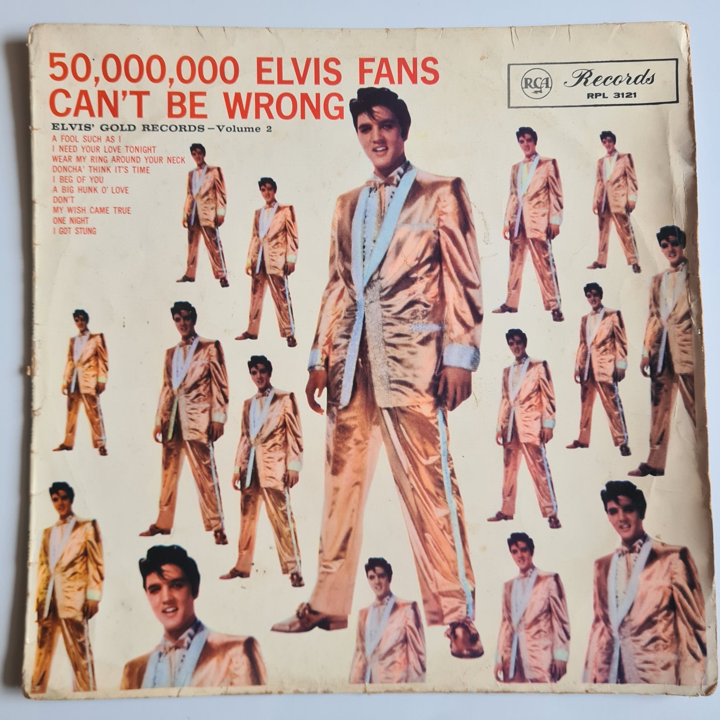 Elvis Presley – 50,000,000 Elvis Fans Can't Be Wrong (Elvis' Gold Records, Vol. 2) - 1959 (New Zealand Pressing)- Vinyl Record LP