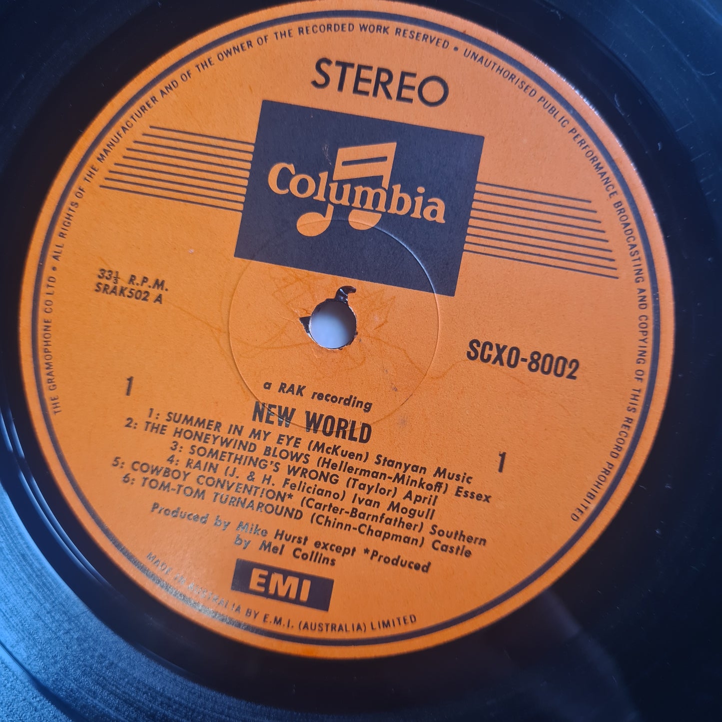 New World – New World - 1972 - Vinyl Record LP