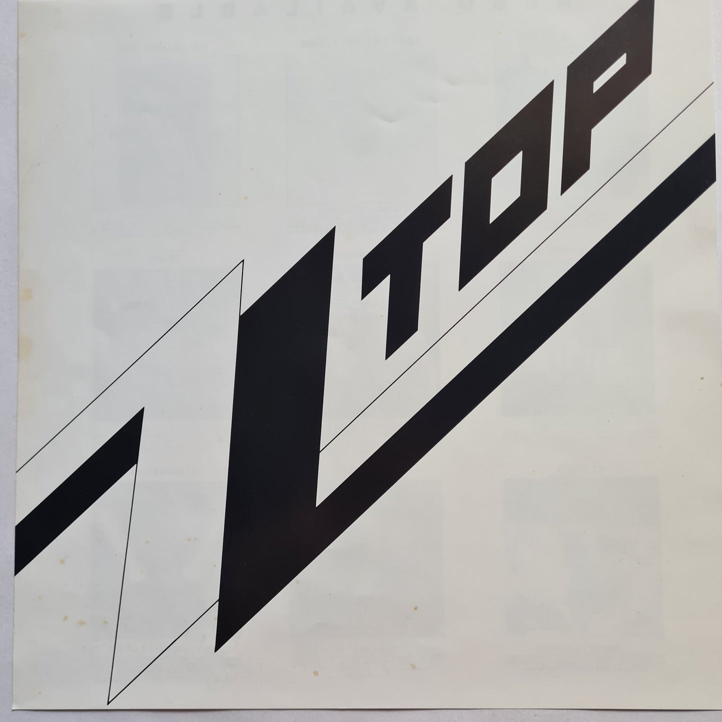 ZZ Top – Eliminator - 1983 (German pressing) - Vinyl Record LP (near mint)
