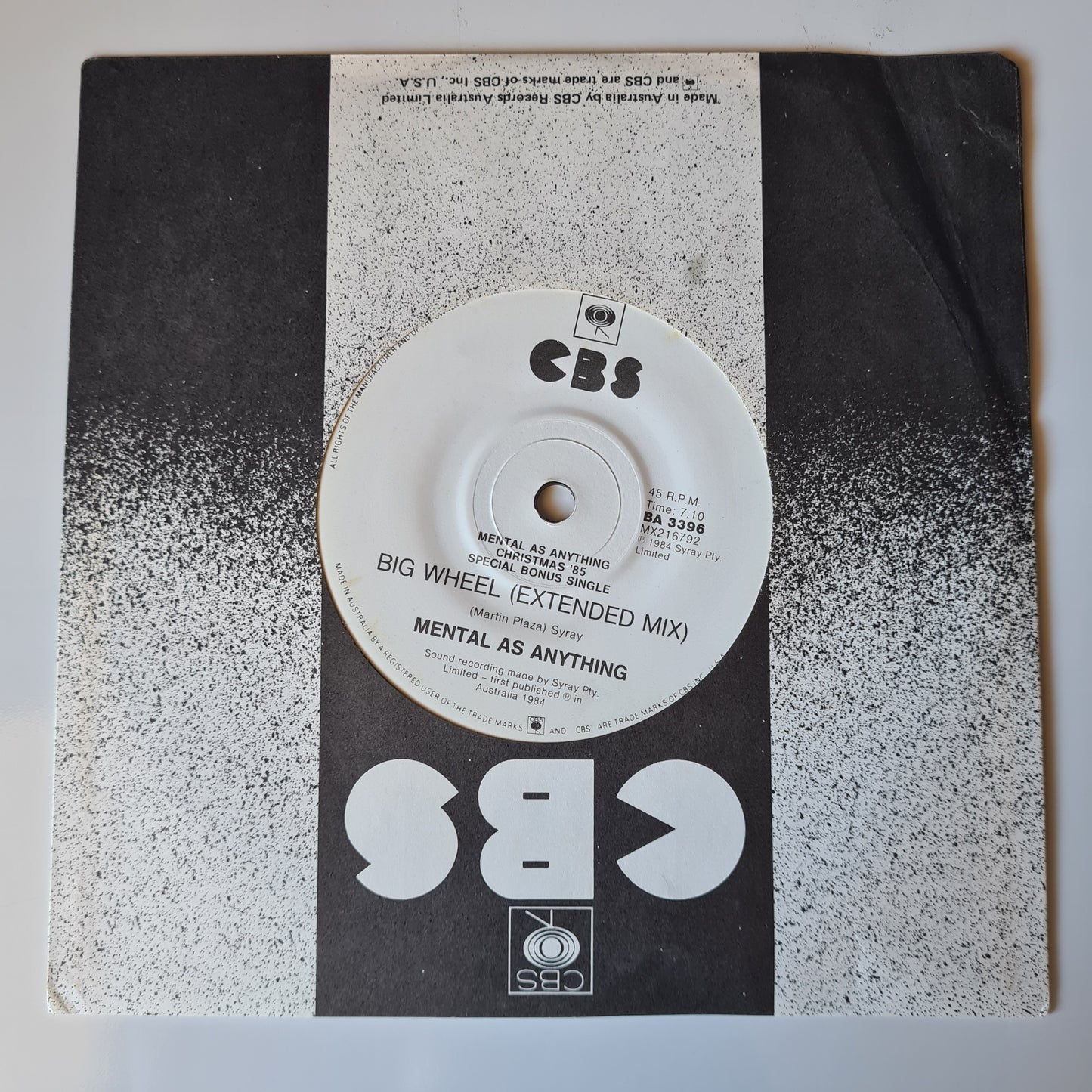 Mental As Anything - Fundamental As Anything  - 1985 (Limited Edition with Bonus Single & Posters) - Vinyl Record LP