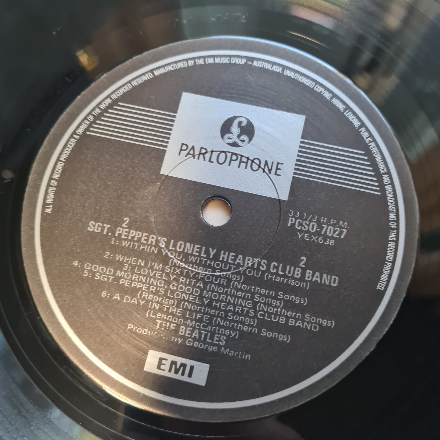 The Beatles – Sgt Peppers Lonely Hearts Club Band - 1967 (1982 Australian Pressing) - Vinyl Record LP (Gatefold cover with insert)