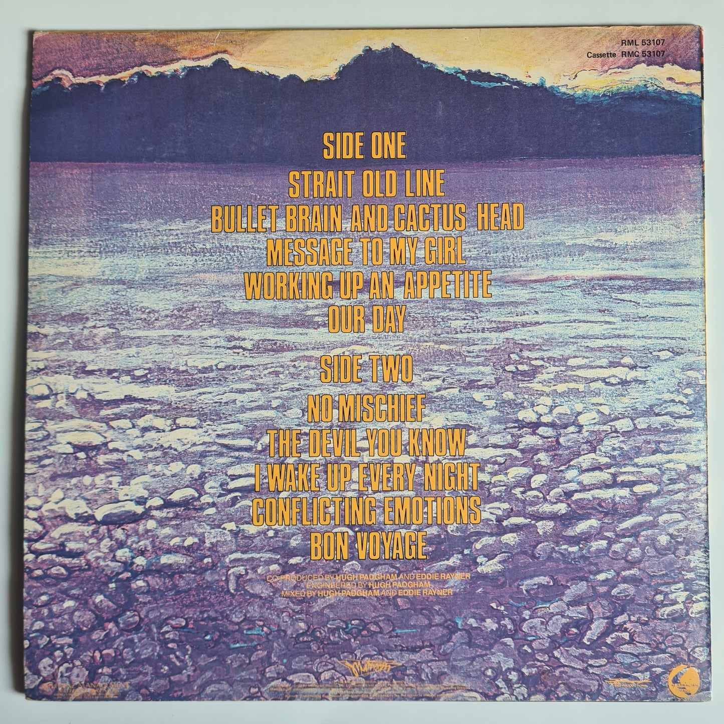 Split Enz – Conflicting Emotions - 1983 - Vinyl Record LP