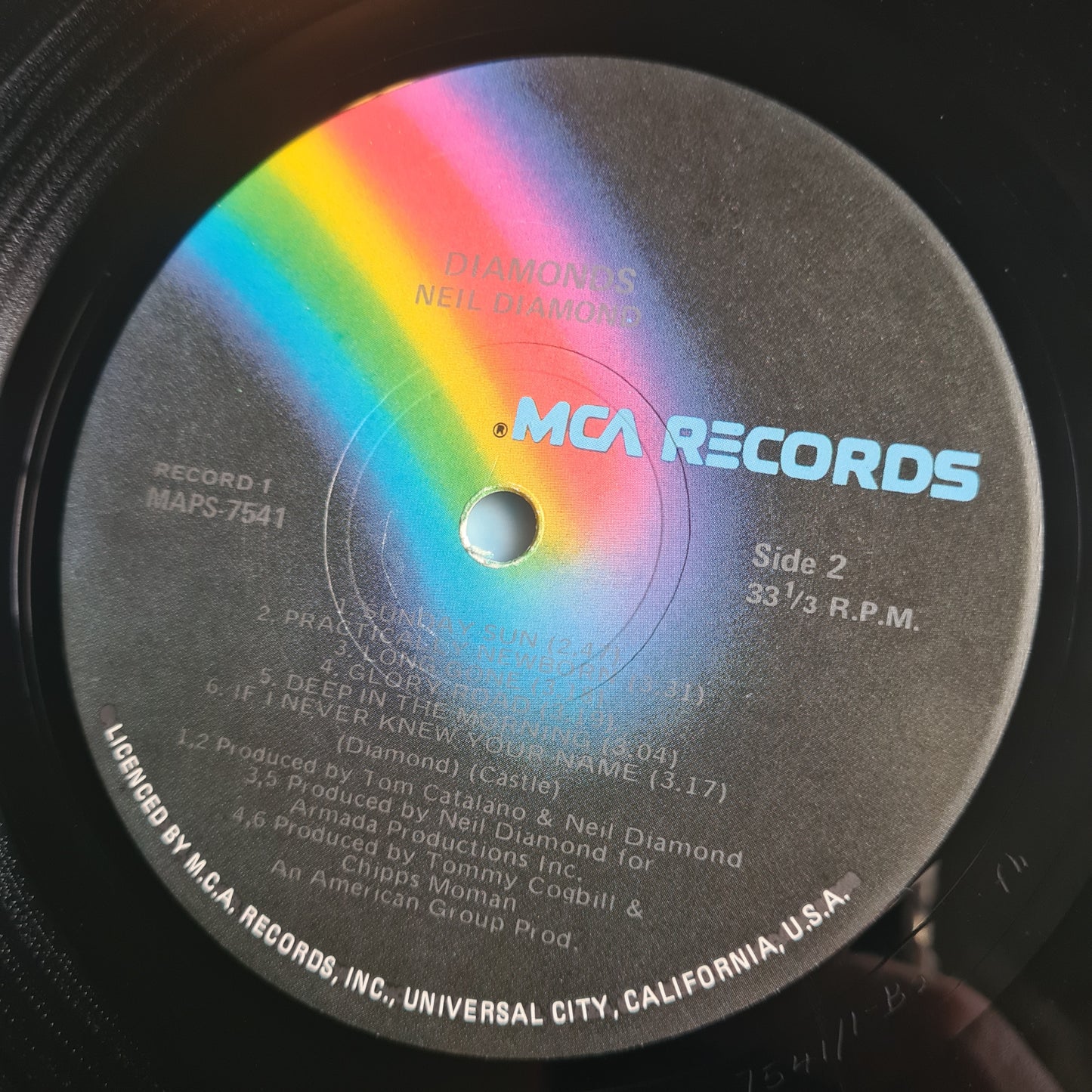 Neil Diamond – Diamonds (2LP Greatest Hits) - 1975 - Vinyl Record