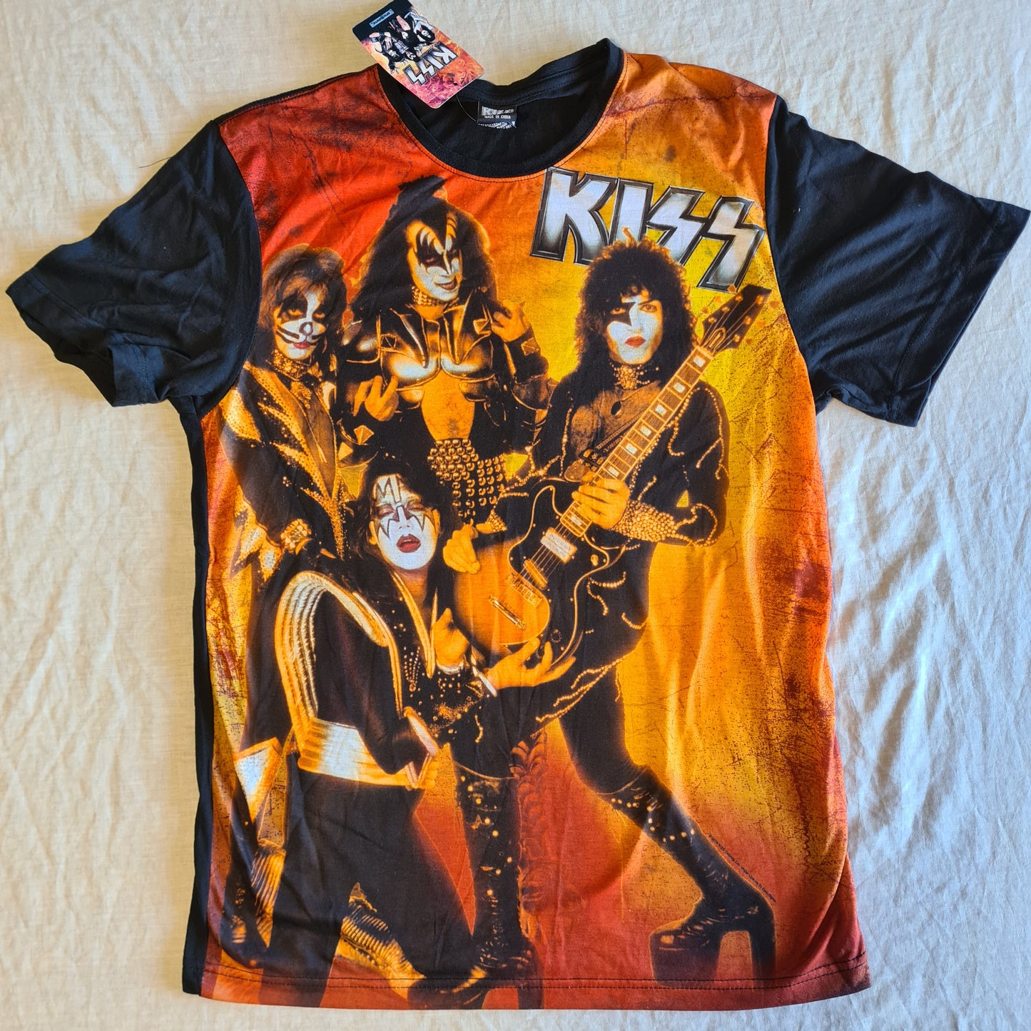 KISS | 70's Destroyer Era: Full Cover | Size Small T-Shirt (new with tags)