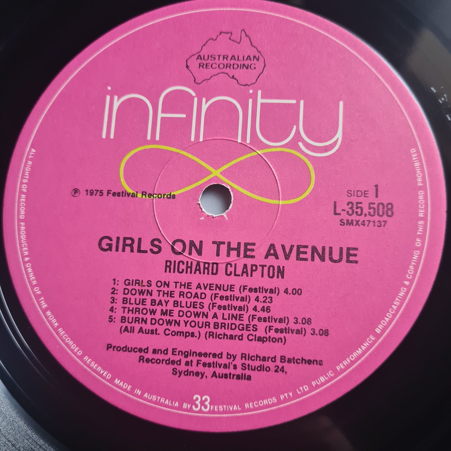 Richard Clapton – Girls On The Avenue - 1975 - Vinyl Record LP