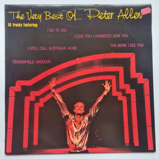 Peter Allen – The Very Best Of.... Peter Allen - 1982 - Vinyl Record LP