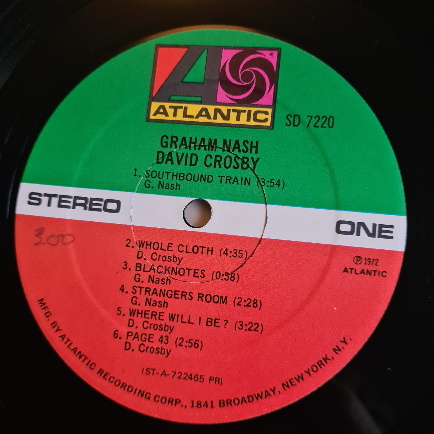 Graham Nash / David Crosby – Graham Nash / David Crosby - 1972 - Vinyl Record LP