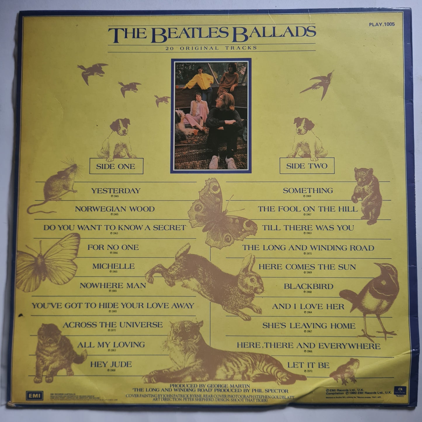 The Beatles – The Beatles Ballads - 1981 - Vinyl Record LP