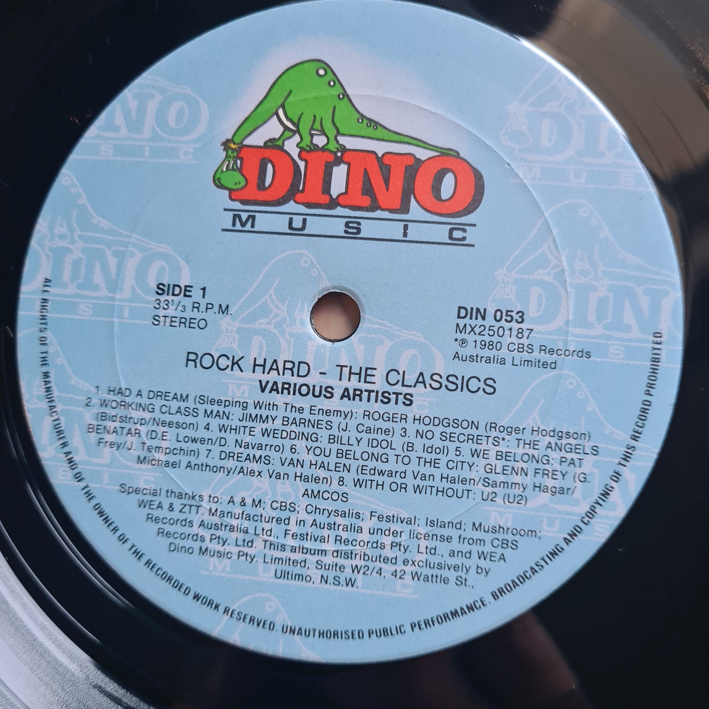 Various Artists – Rock Hard - The Classics- 1988 - Vinyl Record LP (near mint)