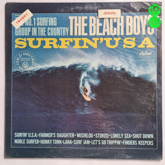 The Beach Boys – Surfin' USA - 1963 (1976 US Pressing) - Vinyl Record LP (Mint Sealed)