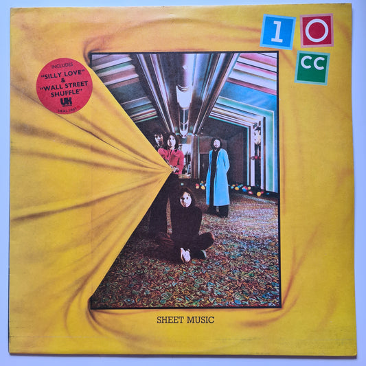 10CC – Sheet Music - 1974 (UK Pressing) - Vinyl Record LP