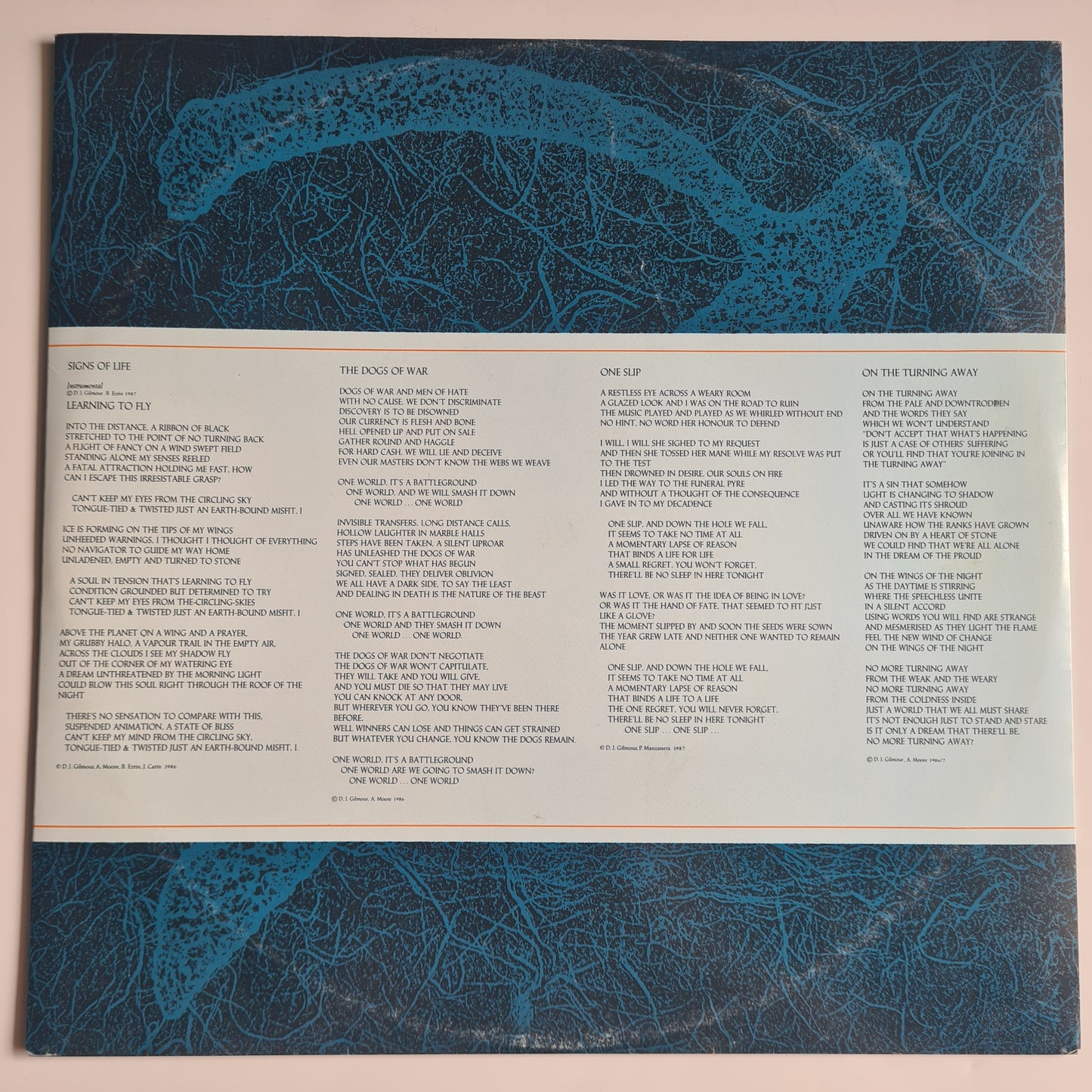 Pink Floyd – A Momentary Lapse Of Reason - 1987 (Gatefold) - Vinyl Record LP