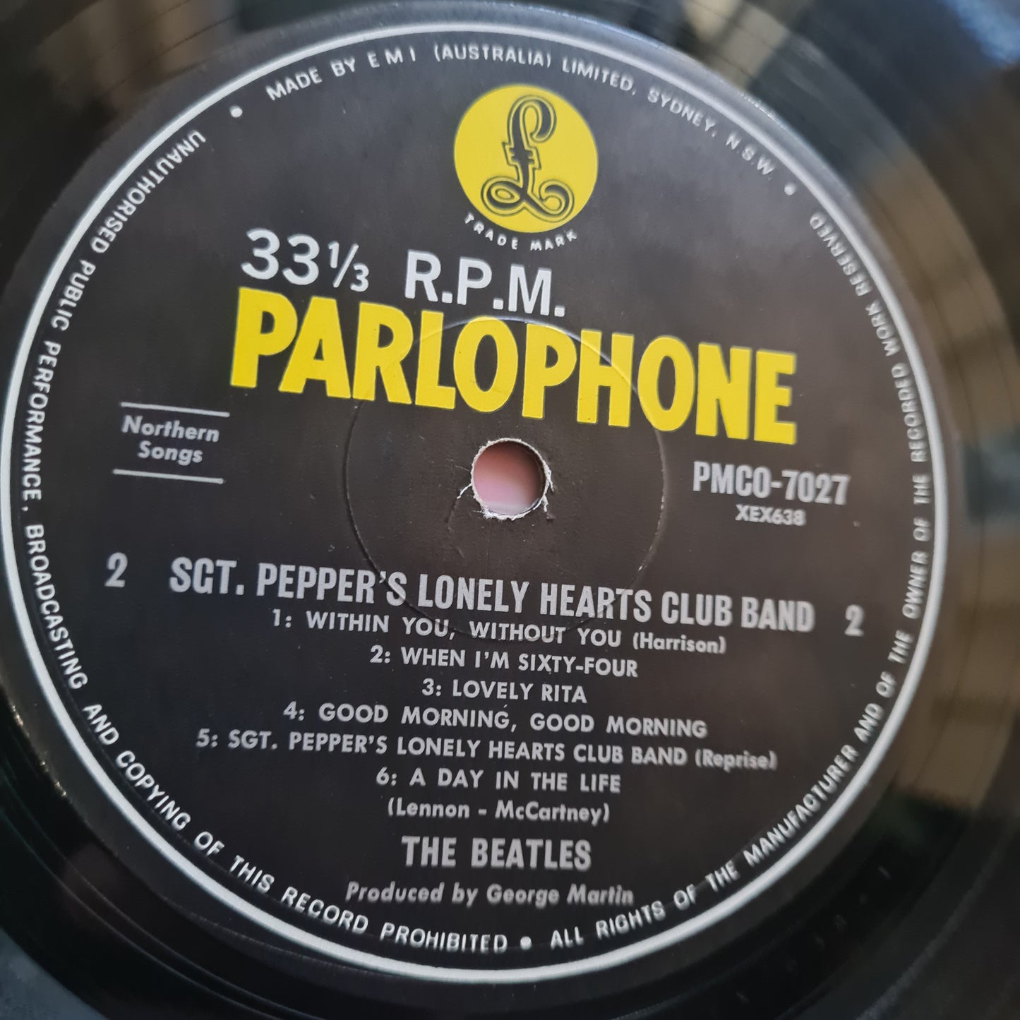 The Beatles – Sgt Peppers Lonely Hearts Club Band - 1967 (First MONO Australian Pressing) Vinyl Record LP