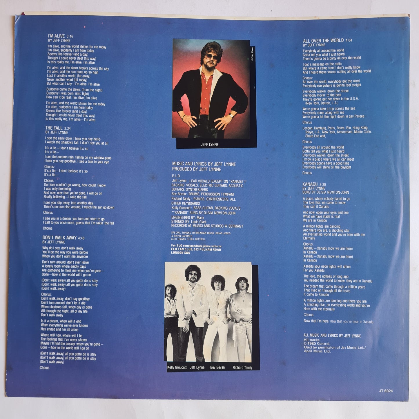 ELO & Olivia Newton John – Xanadu - 1980 (Gatefold) - Vinyl Record LP (near mint)