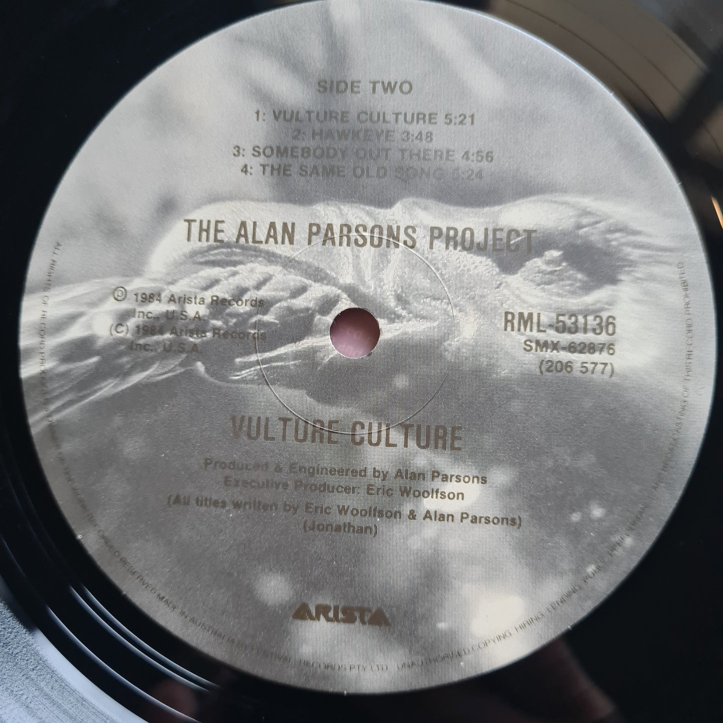 The Alan Parsons Project – Vulture Culture - 1985 - Vinyl Record LP (near mint)