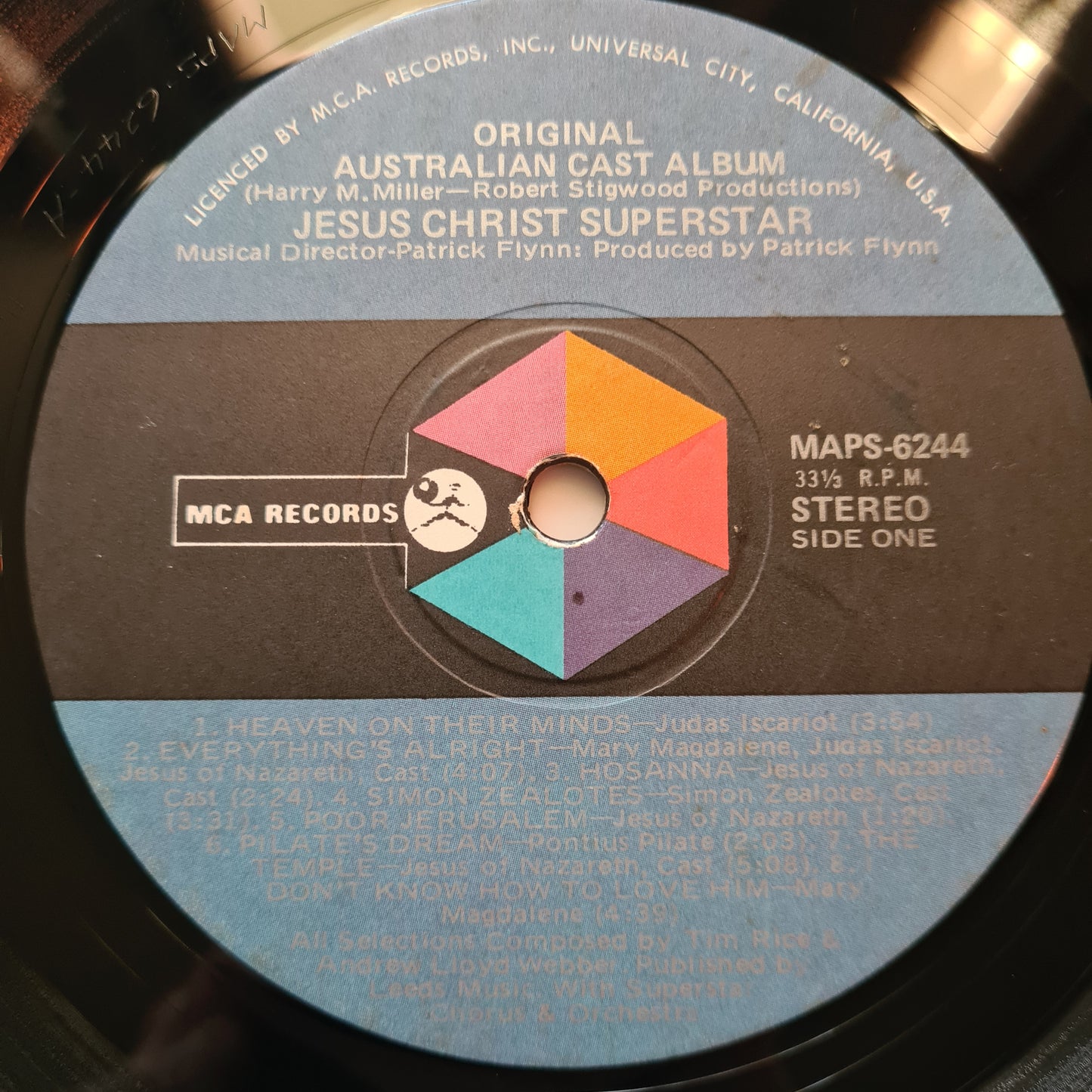 Various – Jesus Christ Superstar (Original Australian Cast Recording) - 1972 (Gatefold) - Vinyl Record LP