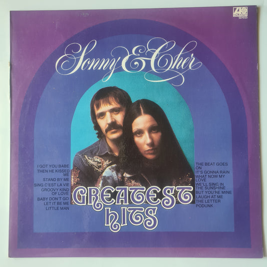 Sonny & Cher– Greatest Hits - 1975 - Vinyl Record LP