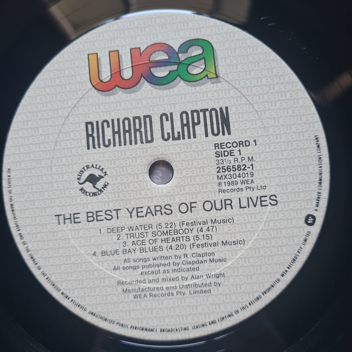 Richard Clapton – The Best Years Of Our Lives - 1989 - 2LP Vinyl Record (NM)