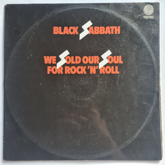 Black Sabbath –  We Sold Our Soul For Rock 'N' Roll - 1975 - Vinyl Record 2LP
