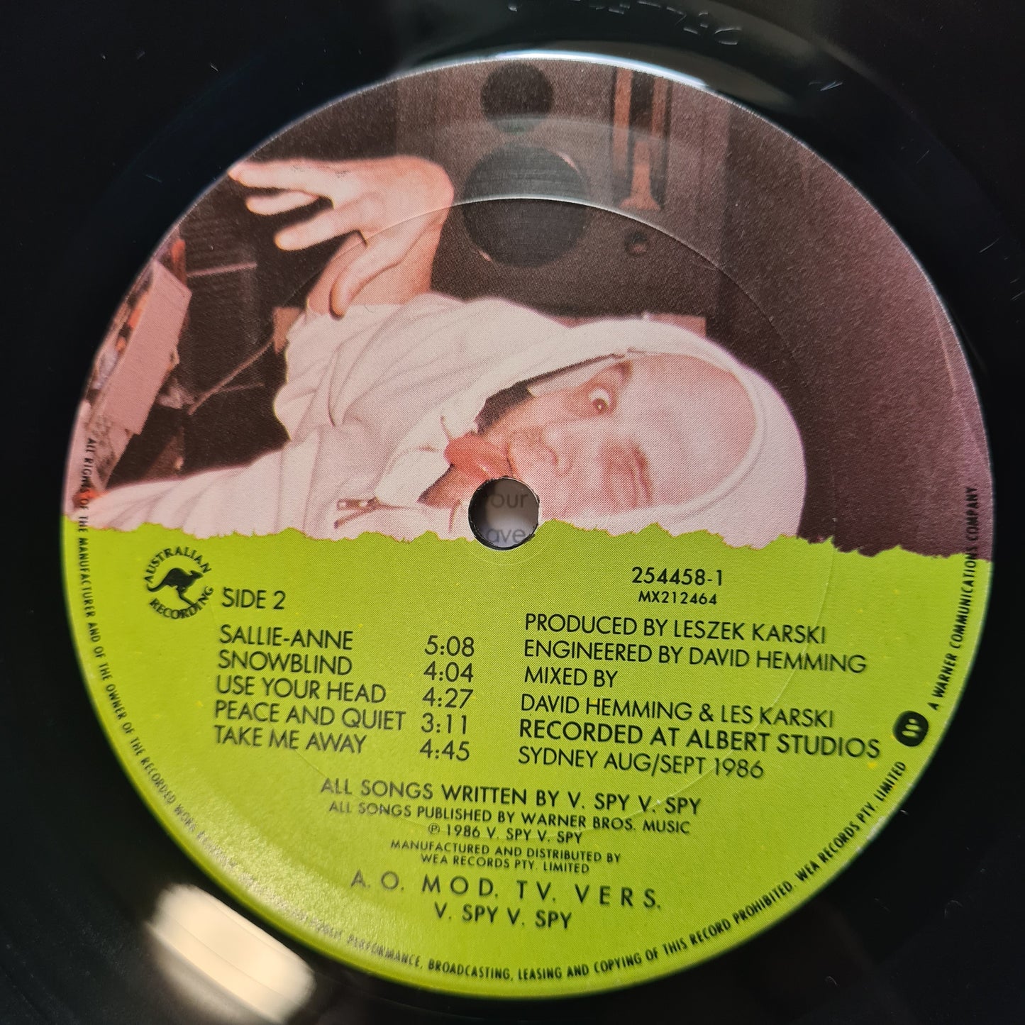 V. Spy V. Spy – A.O. Mod. TV. Vers. - 1986 - Vinyl Record LP (near mint)