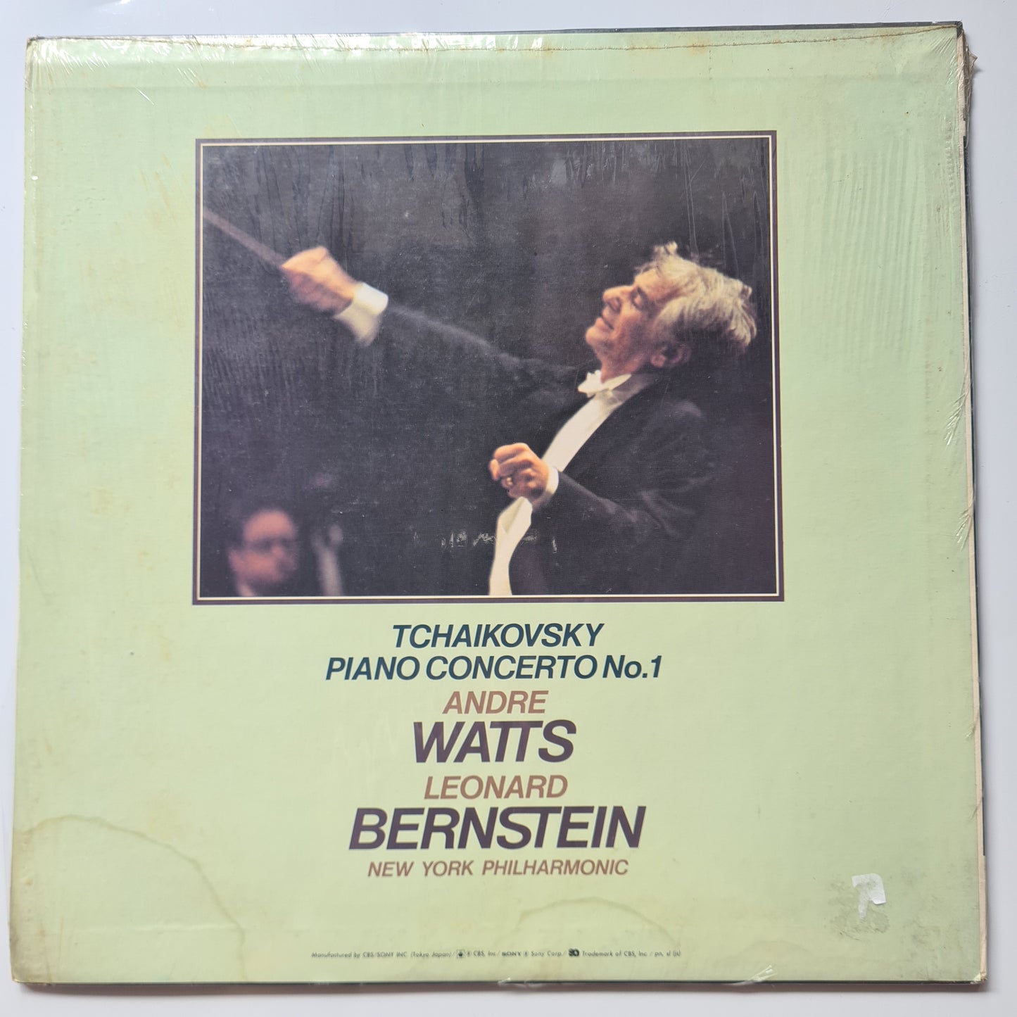 Tchaikovsky: Piano Concerto No. 1 – Andre Watts, Leonard Bernstein, New York Philharmonic - 1974 (4 Channel Quadraphonic Pressing) - Vinyl Record LP