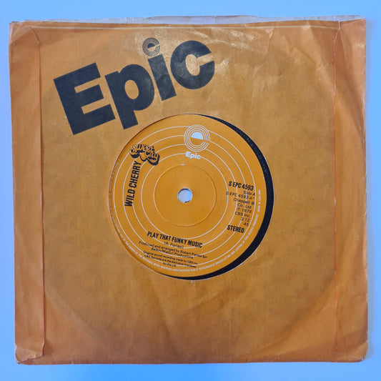 Wild Cherry - Play That Funky Music - 1976 - Vinyl Record 7" Single - 45 RPM