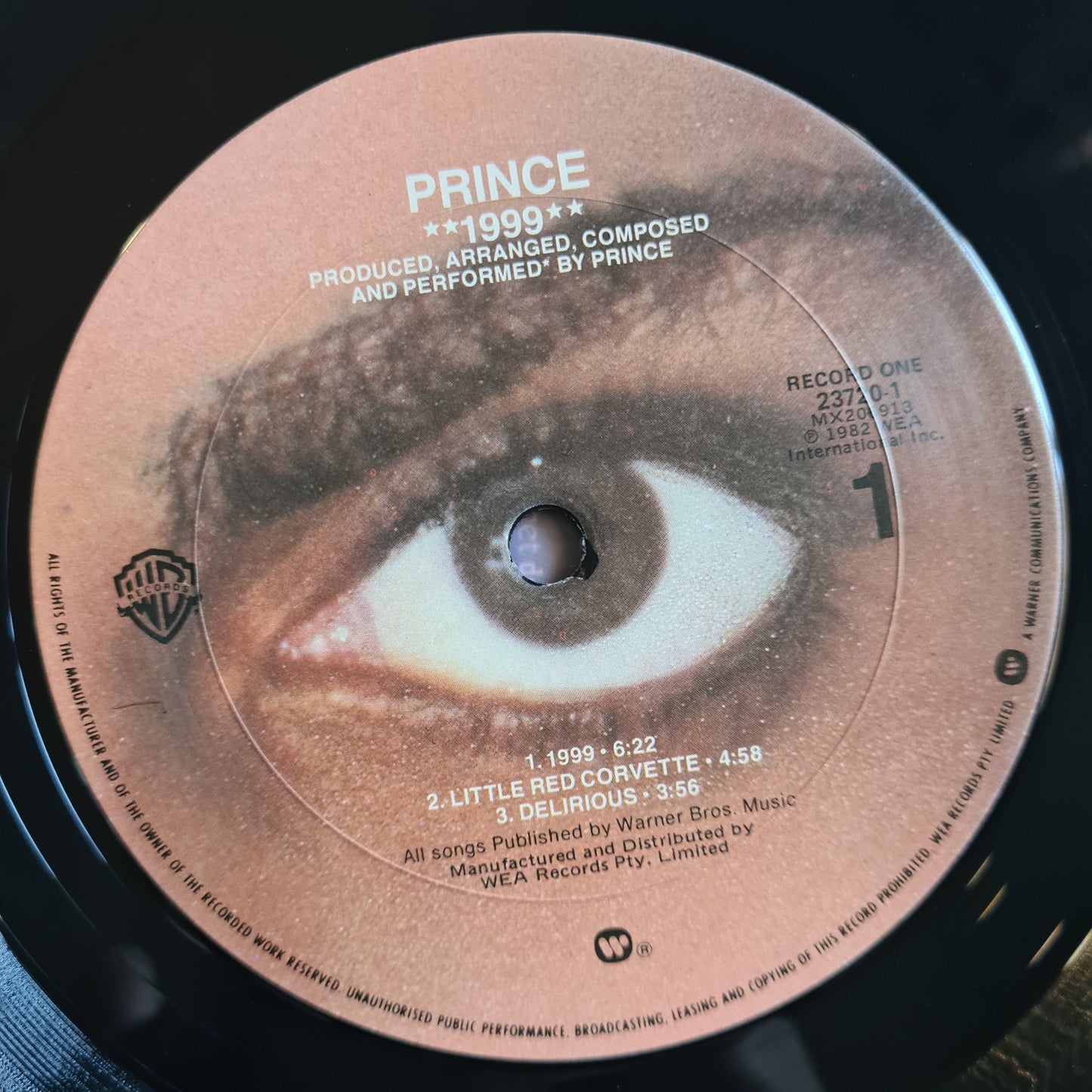 Prince – 1999 - 1982 (Australian Pressing) 2LP Vinyl Record (near mint)