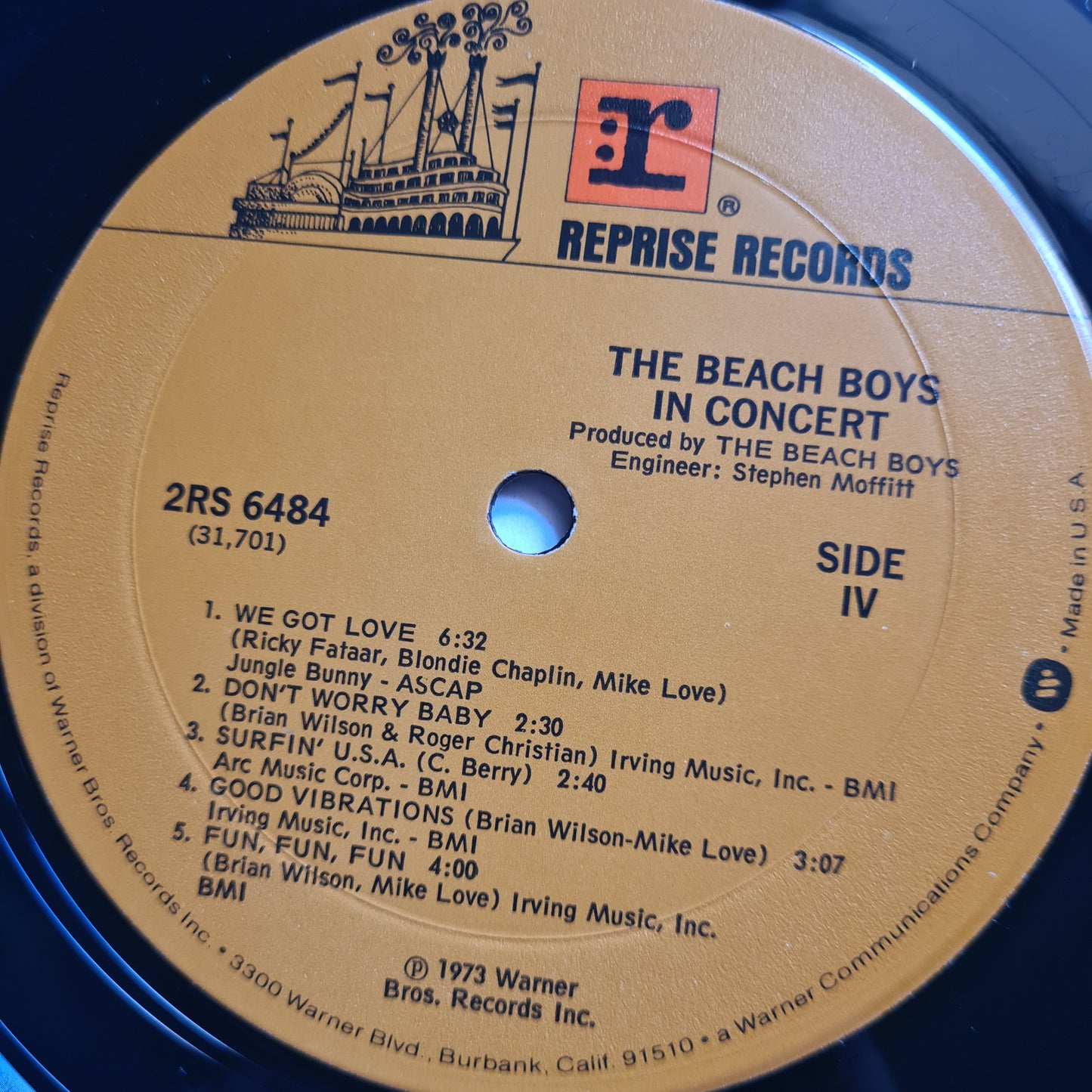 The Beach Boys – The Beach Boys In Concert - 1976 (USA Pressing) - Vinyl Record 2LP