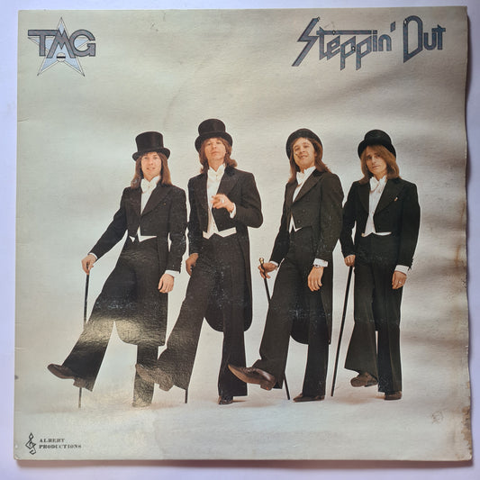 Ted Mulry Gang – Steppin' Out - 1976 - Vinyl Record LP (Gatefold)