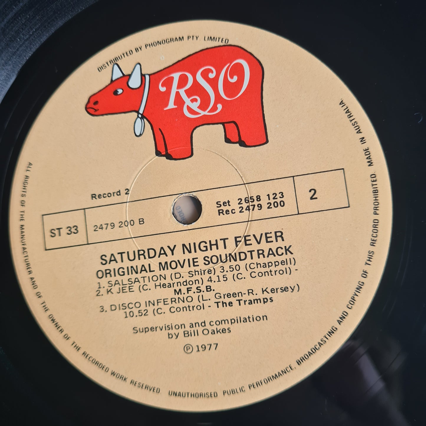 Bee Gees - Saturday Night Fever – The Original Movie Soundtrack - 1977 - Vinyl Record 2LP