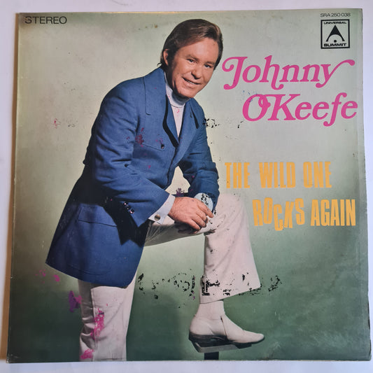Johnny OKeefe – The Wild One Rocks Again - 1972 - Vinyl Record LP